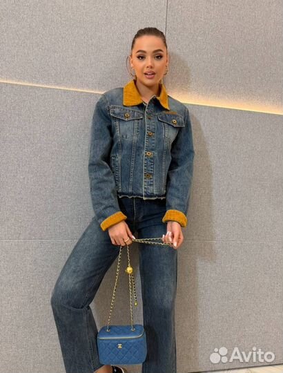 Джинсовая куртка miu miu