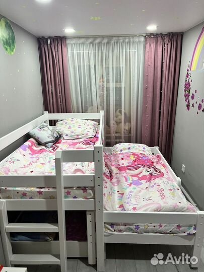 Двухъярусная кровать береза