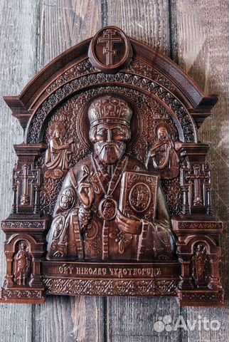 Резная икона