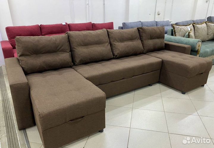 Диван П образный