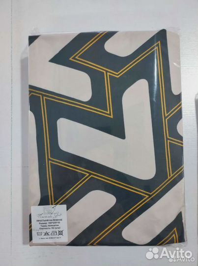 Простыня на резинке (непромокаемая, полисатин)