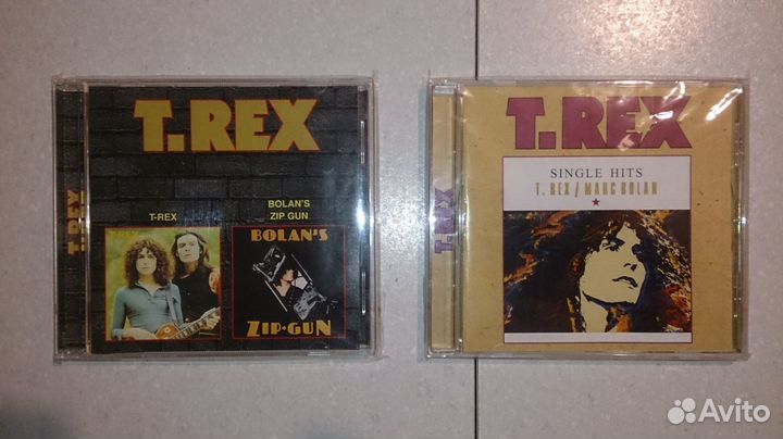 Alice Cooper и T. REX Marc Bolan лицензия CD диски
