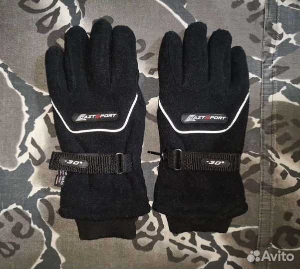 Перчатки зимние подростковые