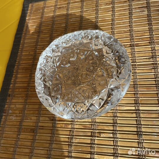 Хрустальная пепельница чсср