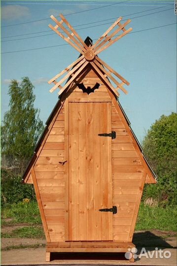 Дачный туалет с установкой Ы848