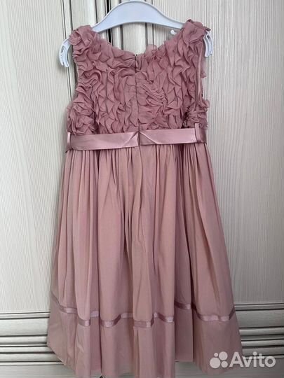 Платье нарядное летнее для девочки 110 116