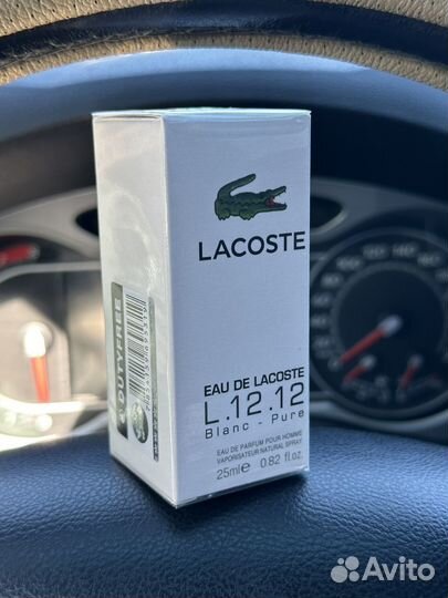 Духи дюти фри саваж диор лакост бланк