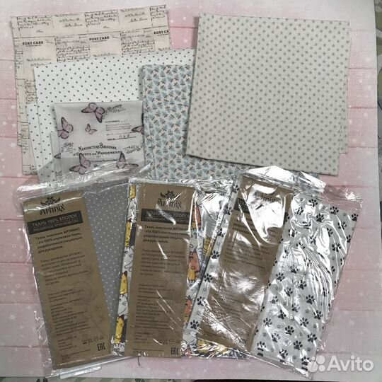 Ткань хлопок для школы/хобби