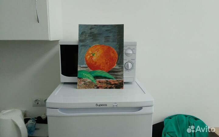 Картина маслом на картоне