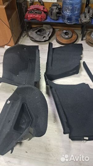 Обшивки багажника бмв е60