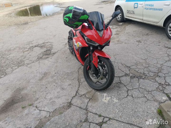Yamaha R3 реплика электробайк