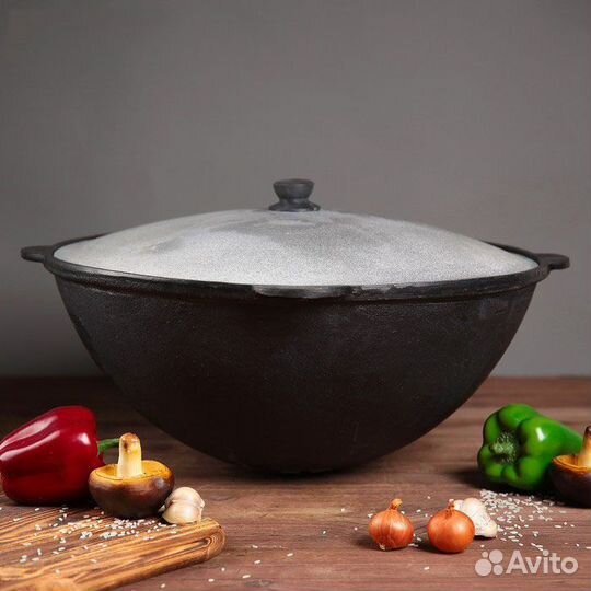 Чугунный казан