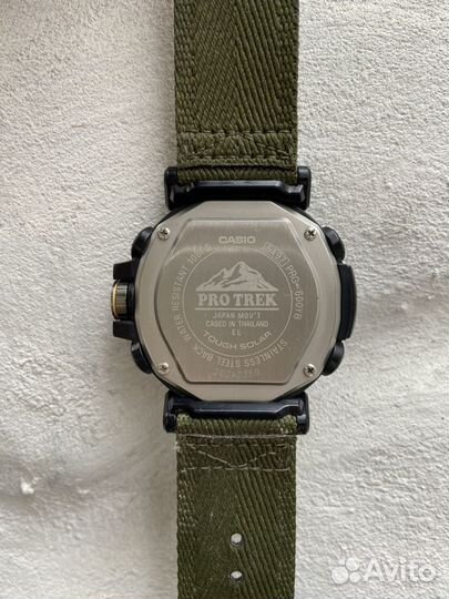 Часы наручные мужские casio PRO trek PRG-600YB-3E