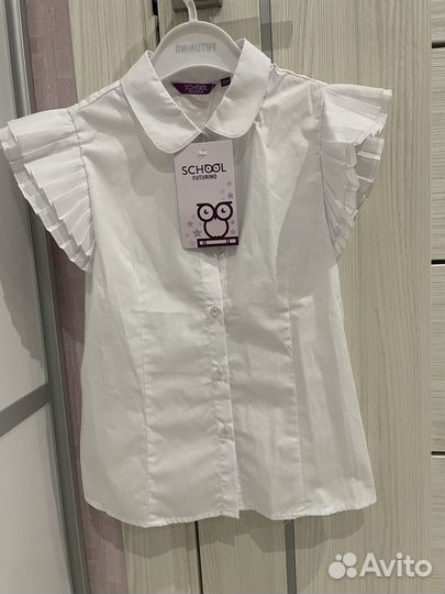 Школьная рубашка для девочки