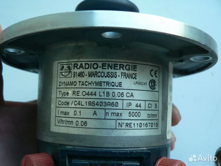 Тахогенератор Baumer Radio Energie