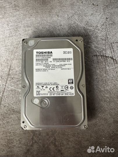 HDD Toshiba 500gb