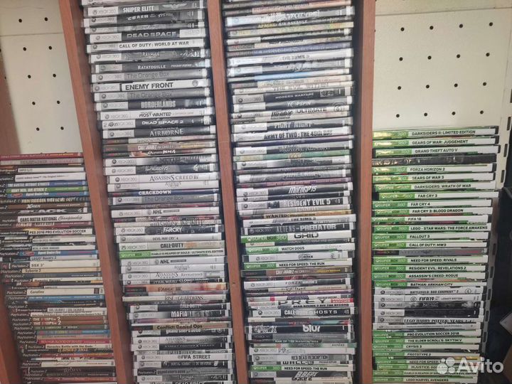 Игры для ps 2 и x box 360