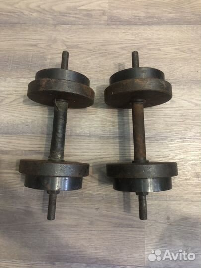 Гантели разборные