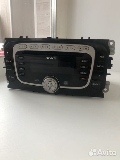 Магнитола ford focus 2 sony