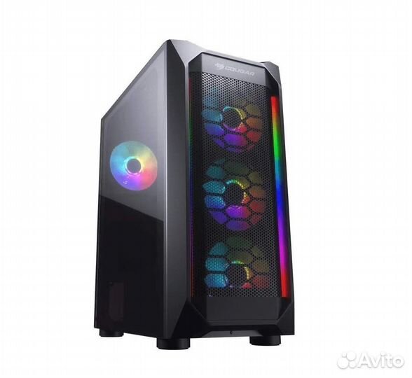 Корпус Cougar MX410 Mesh-G RGB ATX (Новый)