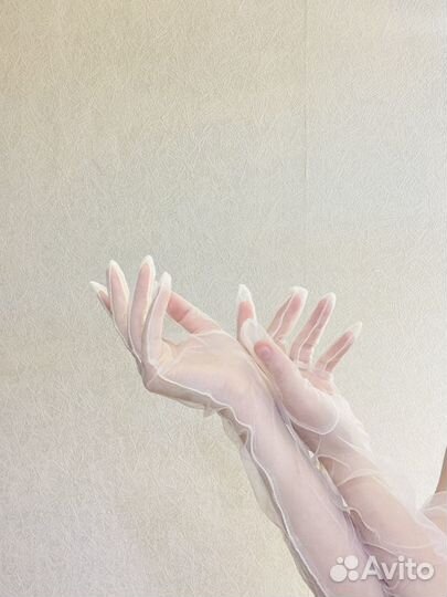 Платье белое