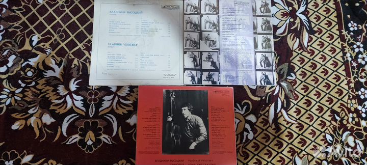 Виниловые пластинки СССР В Высоцкий