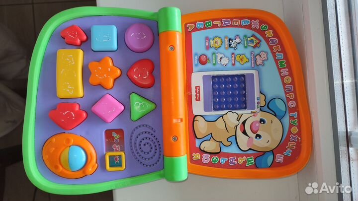 Компьютер ноутбук fisher price