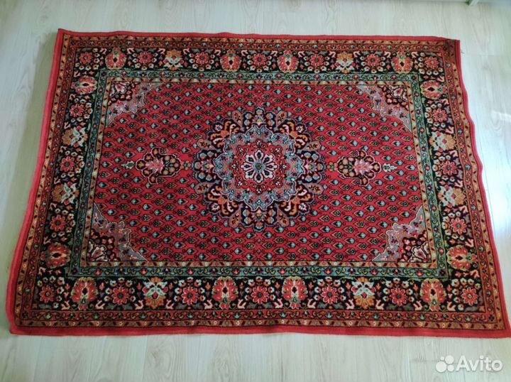 Ковер шерстяной СССР 190 см на 136 см
