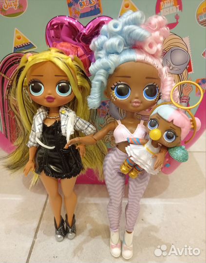Кукла лол омг lol omg большая