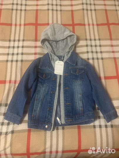 Джинсовая куртка на ребенка 104р