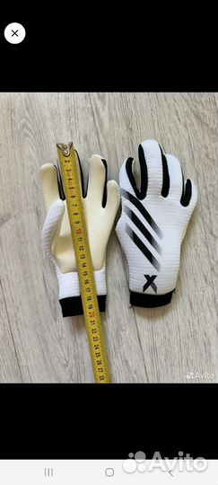 Перчатки вратаря adidas 4 размер