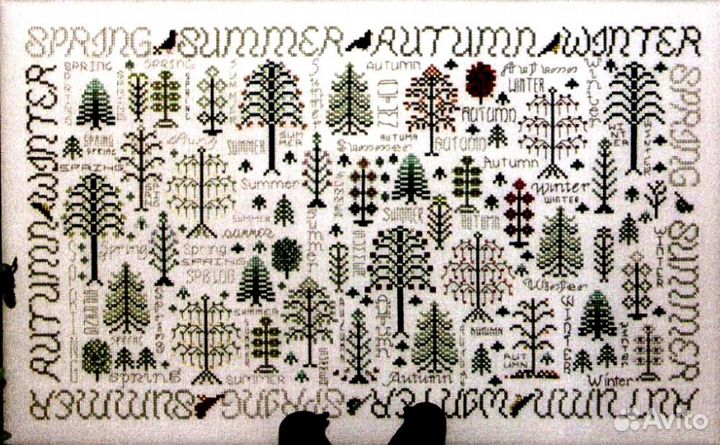 Схемы для вышивки Rosewood Manor большой выбор