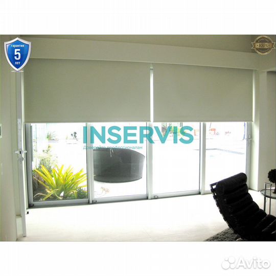 Заказать римские шторы