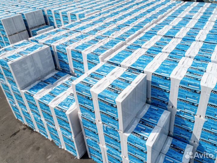 Газобетонные блоки бонолитd600