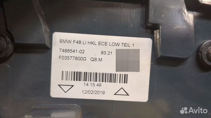Фонарь (задний) BMW X1 (F48), 2019