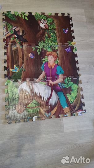 Детский коврик пазл