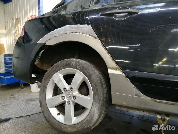 Пороги ремонтные Honda Civic 4d