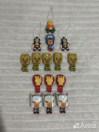 Фигурки марвел и дс из киндера
