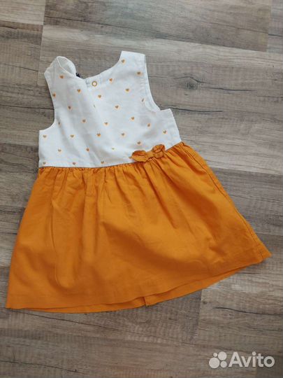 Платье kiabi на 9 месяцев