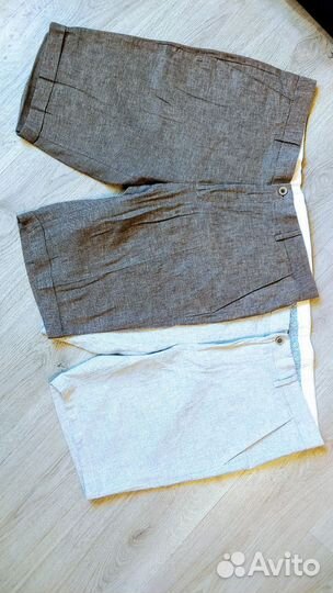 Новые шорты лён 52 размер