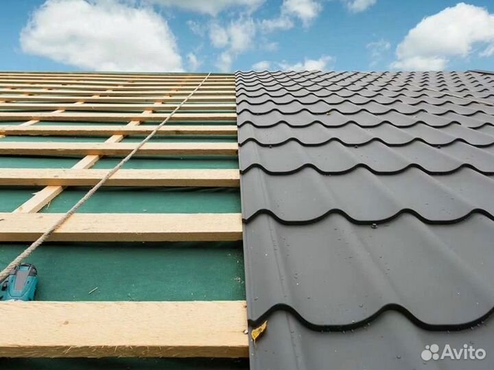 Бригада строителей,дома с нуля, ремонт крыш