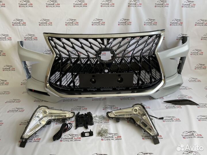 Lexus LX570 08-15 Обвес Рестайлинг 2016+ TRD X1BS9