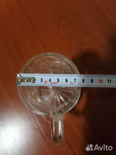 Хрустальная пивная кружка СССР