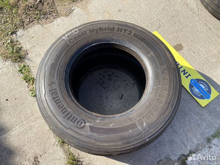 Грузовая шина на мегу 435 50 19.5 Conti арт.0/3118