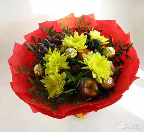 Съедобные букеты из фруктов