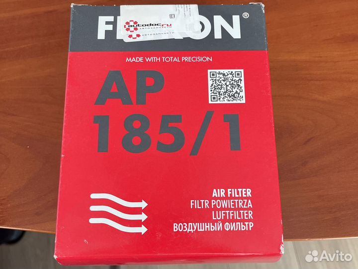 Фильтр возлушный filtron ap185/1
