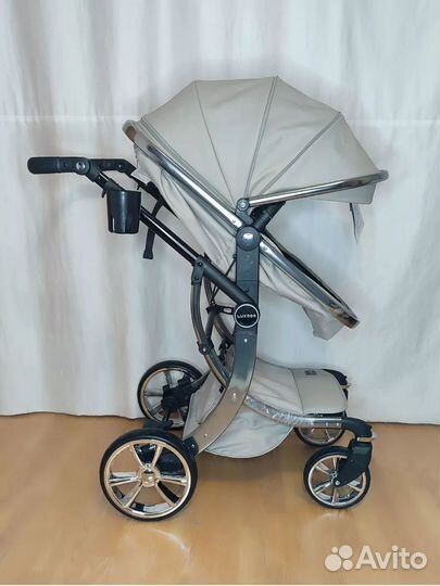 Коляска 3 в 1 luxmom 608