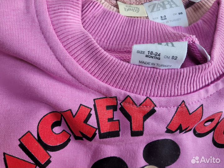 Пакет новых вещей для девочки 92 98