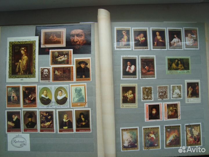 Марки искусство