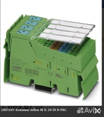 Inline IB IL 24 DI 8-PAC Phoenix Contact